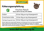DARF Katze Lachs 1,4kg (VE 1,4kg in 95g Würfel)